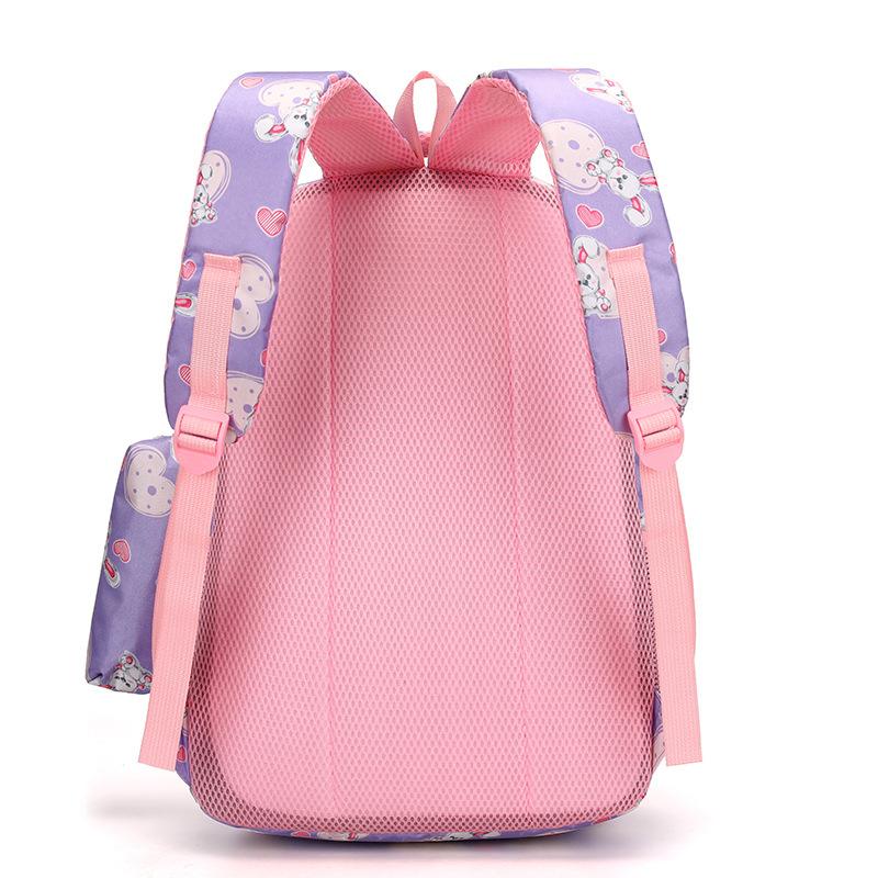 New Primary and Secondary School Schoolbag Simple Multi-functional Two-piece Set Junior High School Backpack Casual Simple Backpack