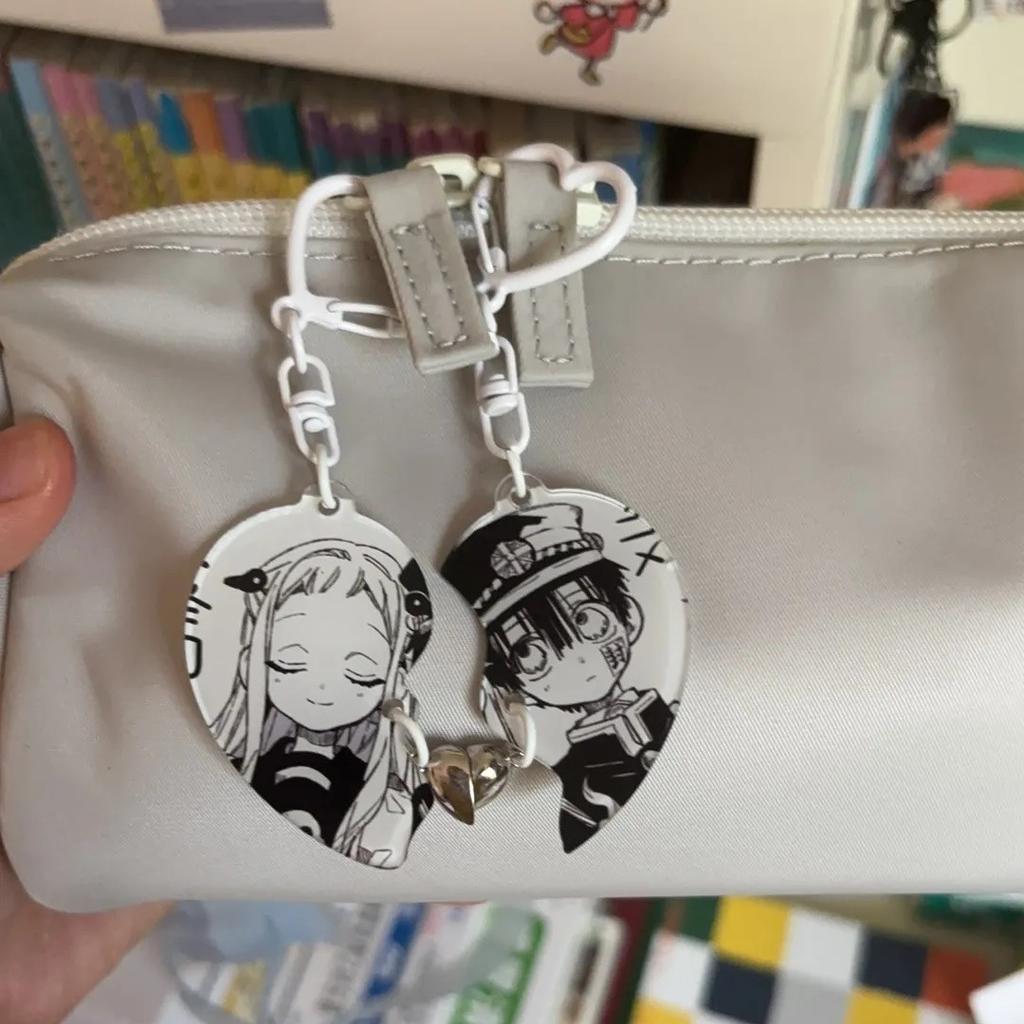 Toilet Bound Hanako Kun Hart Acryl Sleutelhanger Hanako Nene Yashiro Koppel Hanger Rugzak Tas Bedel Anime Fans Cadeau