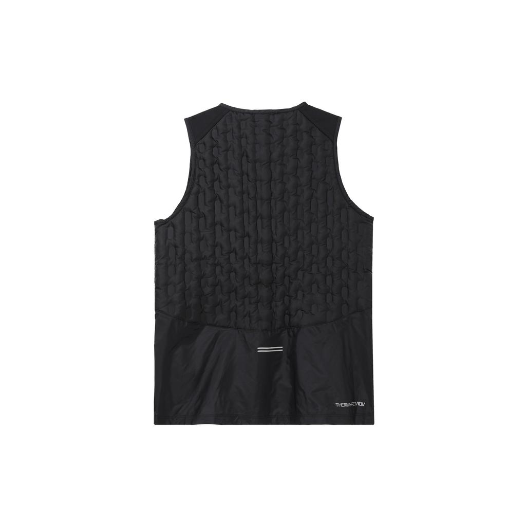 Nike Contrast Logo Embroidered Down Vest Women Vest Black DD6064-010