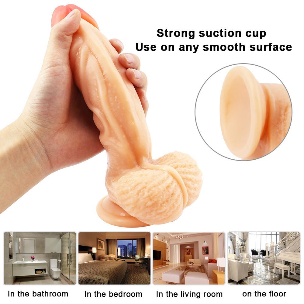 Bærbar Strapon Penis for Lesbisk Penis Bukser Voksen Sexleketøy Truser Strap on Dildos Bukser Sexleketøy for kvinner Erotiske leker