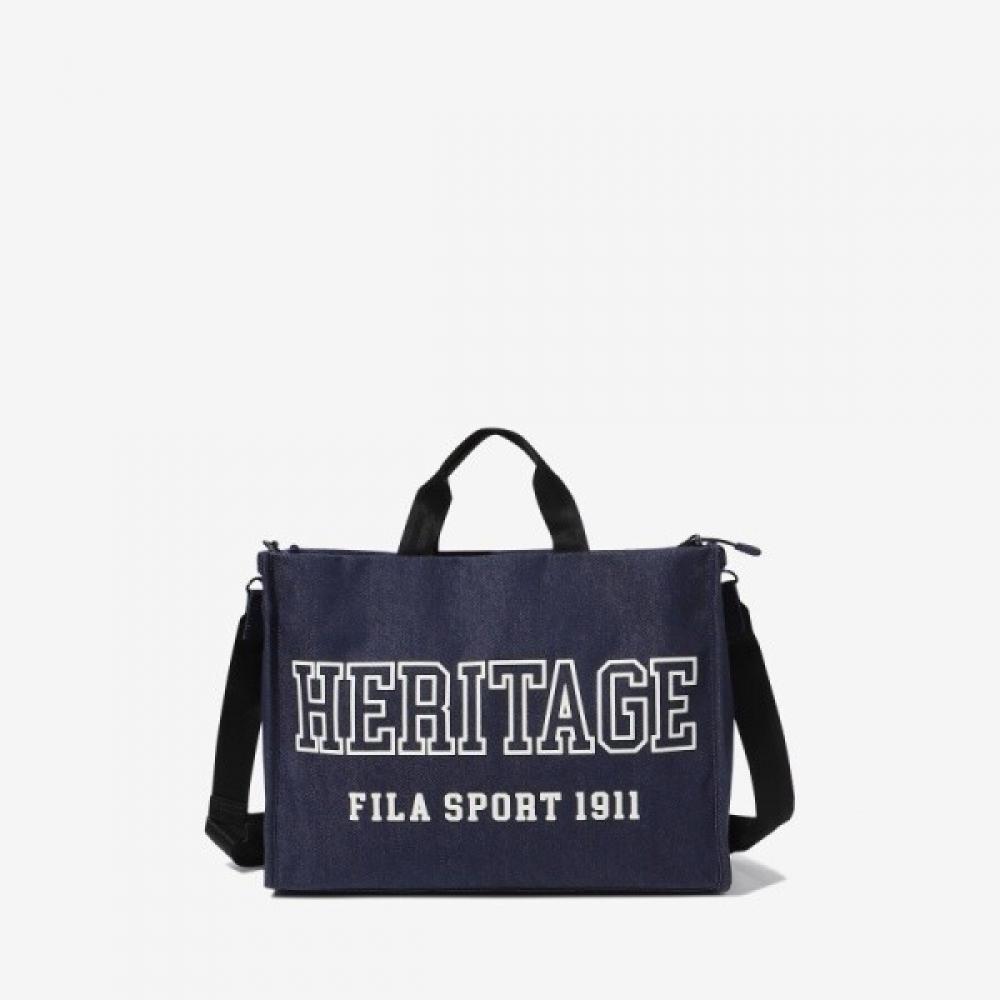 Fila Big Tote Bag Heritage Fs3bcf6312fbue FREE