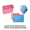 Stat 13 Plus 1 Expanding Side Pocket File Assorted