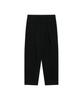 Honguseong Wide Wool Inverted Pleats Trousers_Black