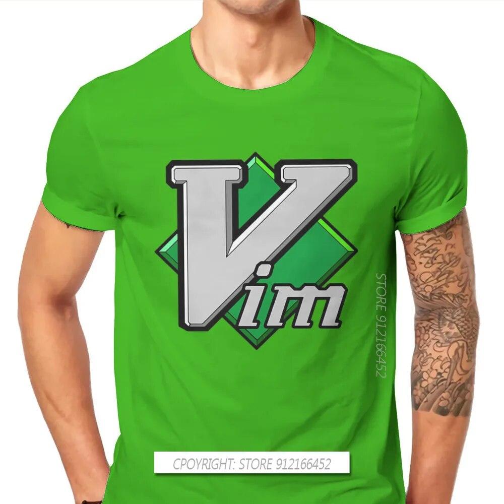 Operační systém Linux Tričko Tux Penguin Fabric VIM Elegantní tričko Oversex Unisex oblečení Tištěný Velký výprodej