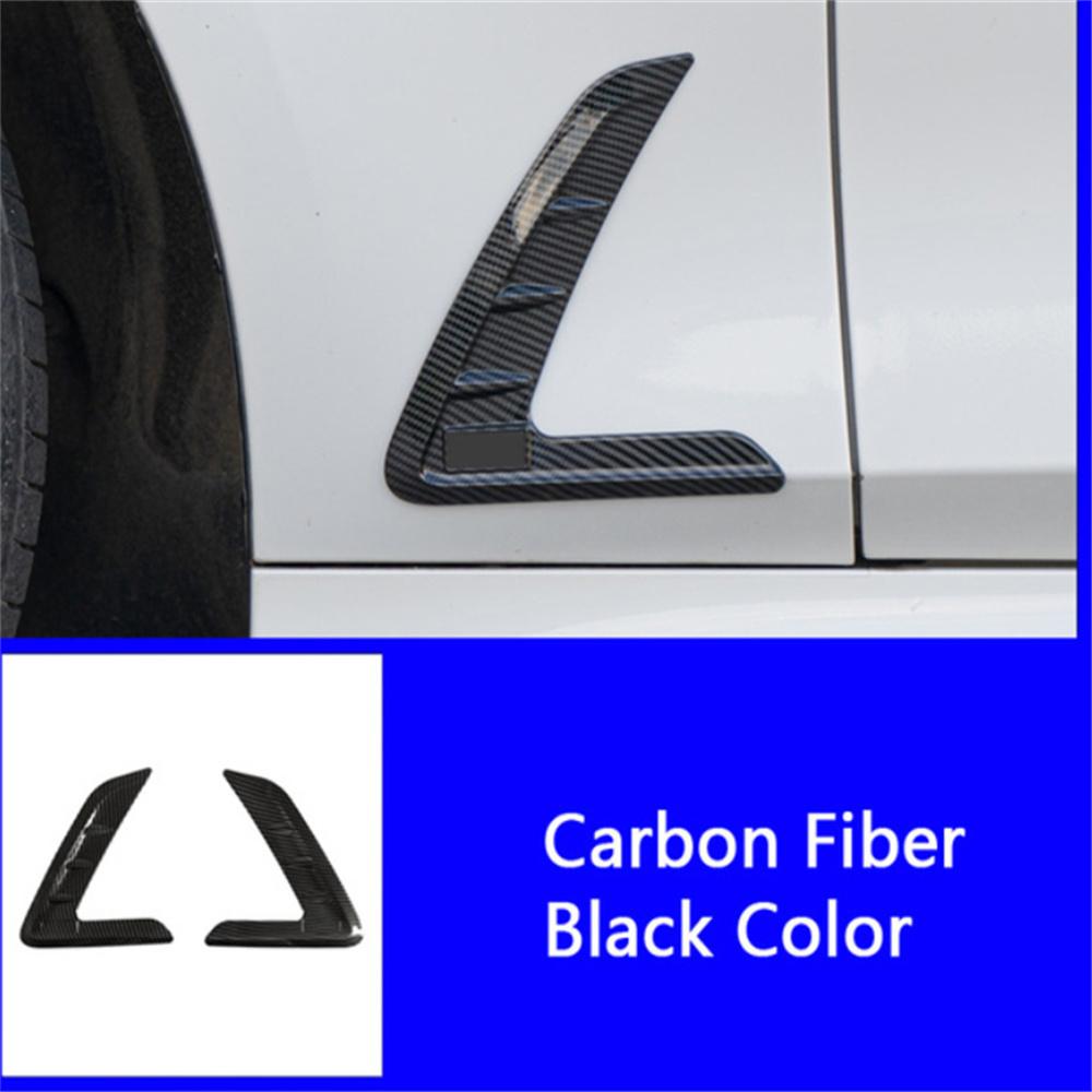 Car Side Body Air Outlet Covers Fender Stickers For BMW 3 Series G20 2020-2021