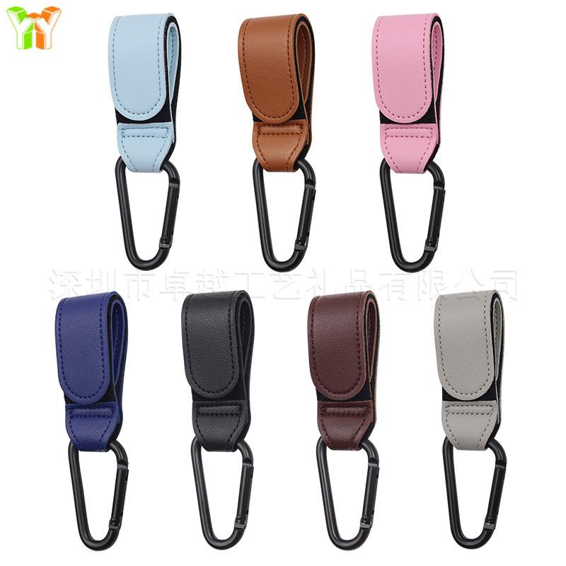 Stroller Hook Baby Car Storage Pendant with Magic Sticker