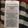 Burberry Down Coat 164CM Red Kid's Used