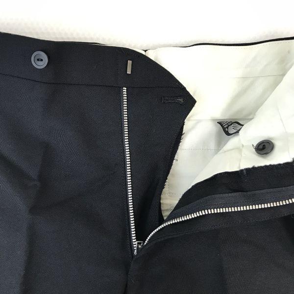 Made in Japan HUNTSMAN SAVILE ROW Slacks Pants Men’s S Black Inseam 75cm(USED)