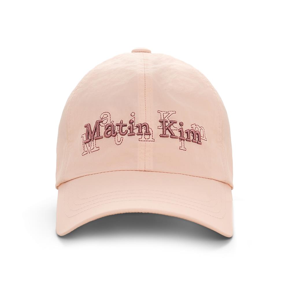 [Matinkim] Overlay Logo Ball Cap in Pink FREE