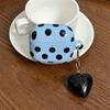 Ins Korean Polka Dot Love for AirPods 1 Generation Protective Case Second Generation 1 Generation Pro1 Apple Bluetooth Headset Case