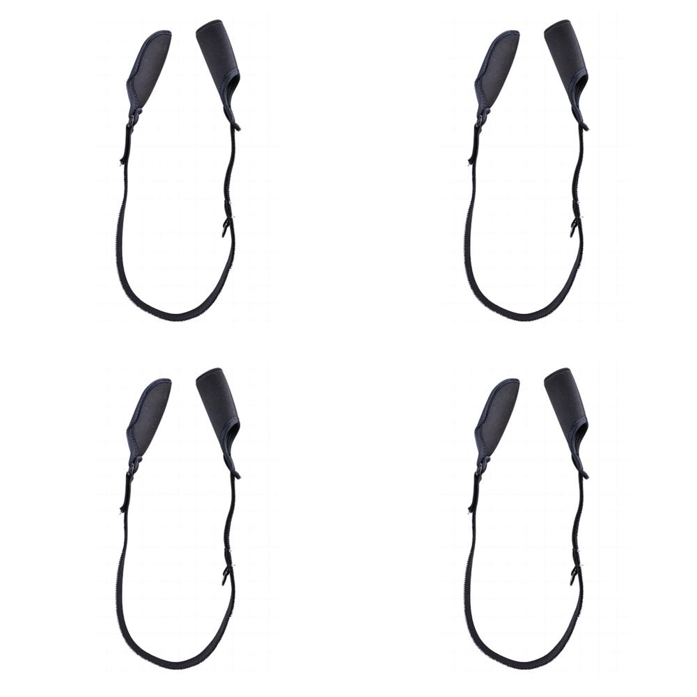 1-5pcs Fishing Pole Sleeves Luya Bundle Rod Belt Adjustable Fishing Rod Protective Sleeve Fishing Rod Tip Cover Strap Fish Tool