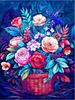 DIY Diamond Painted Flower Cactus Potted Plants Diamond Mosaic Embroidery Cross Embroidery Set Home Decoration Art Gifts 2024 5D