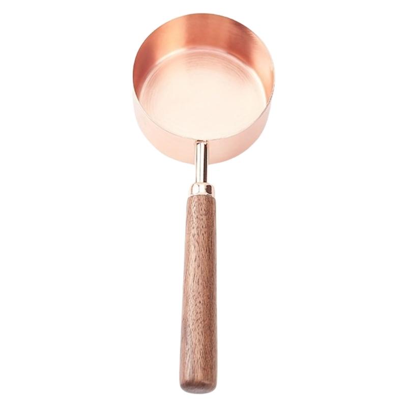 Wood Handle Spoon Vintage Metal Melting Spoon Waxes Melting Spoon for Seal Stamp Envelope Letter Art Craft Embellishment