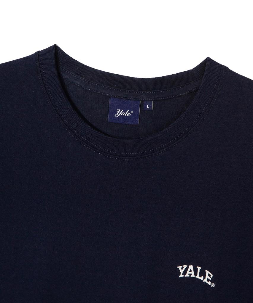 YALE Small Arch T-Shirt Navy