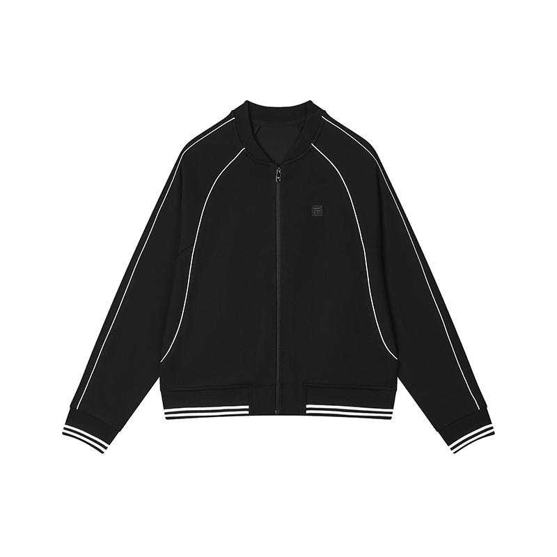 New FILA MILANO Collection 2025Q1 Coat Women's Jet Black F11W515502FBK