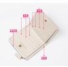 Ado Wallet Two-Fold Goods Kyogen Zandream Uta Film Red Card Case Support Item Short Long Large Capacity PU Material Cash Storage Durability Unofficial