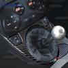 Gola de Fibra de Carbono para Alavanca de Câmbio para Fiat 500 2008-2015 & Abarth 595 695 595C 695C 2012-2015 AT MT