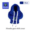 AAFO1 For Skoda Car Logo Gear Shift Knob Cover Hoodie Manual Gear Sweatshirt Decoration Kamiq MK3 Roomster Rapid Kodiaq Karoq Fabia