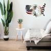 USA American Flags Metal Sign Wall Decorations Man US