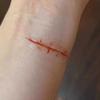Wound Makeup Sticker, Scar-shaped Sticker, Bruise Tattoo, 10 Pieces, 10 Scar Photos