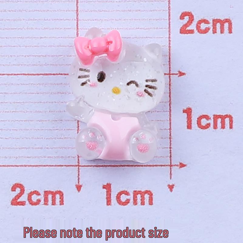 Ice-Clear Mini Animal Resin Accessories: DIY Phone Case & Fridge Magnets