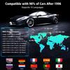 Multilingual automotive OBD2 scanner code reader, professional V520 diagnostic tool, real-time data OBD2 fault detector