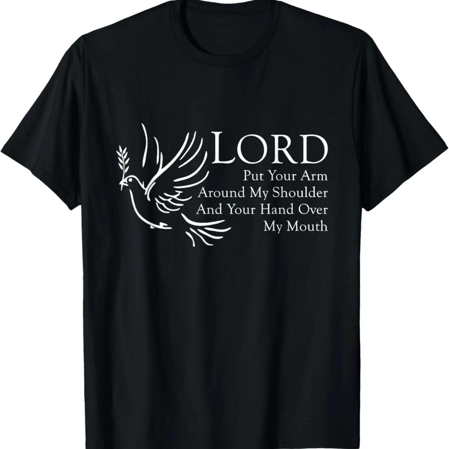 Funny Christian Quote Inspirational Religious Believer Gifts T-Shirt S чёрный