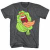 Ghostbusters Happy Slimer Ghost Men's T Shirt Cartoon TV Show Ectoplasm Vintage