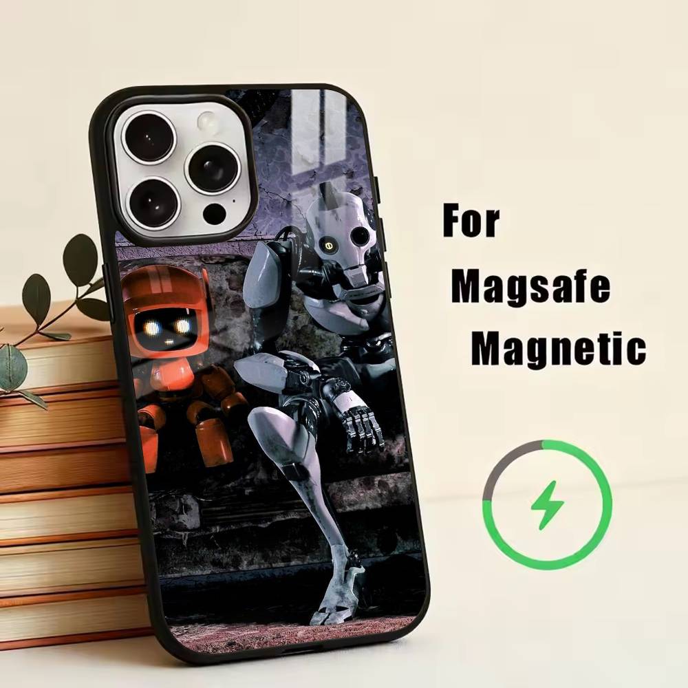 Love, Death & Robots Phone Case For iPhone17,16,15,14,13,12,11 Plus,Pro Magnetic For Magsafe Wireless Charging