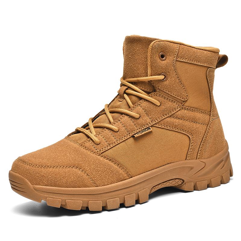 Plus Size Men Boots Outdoor Desert Boots Hiking Boots Ankle Shoes For Men Work Safty Shoes