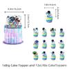 Space Robot-Themed Birthday Party Decorations: Banner, Cake Picks, and Balloon Set