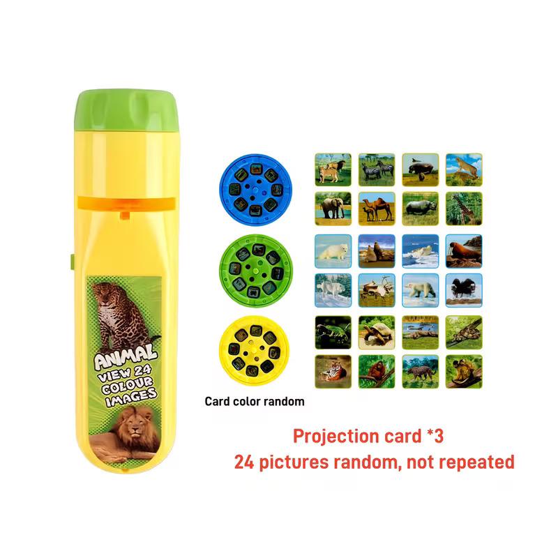 Popular Children's Luminous Projector Flashlight Toy for International Markets