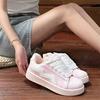 Pink shell head bread shoes ins spring and summer student casual retro sports shoes