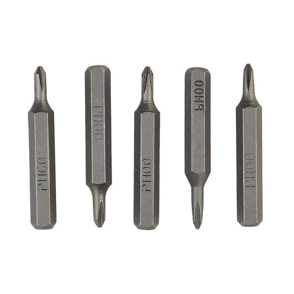 Bits Screwdriver Hex PH0 PH00 Parts Replacement Cross Handworking PH000 PH0000 PH2 4mm Accessories Screwdriver
