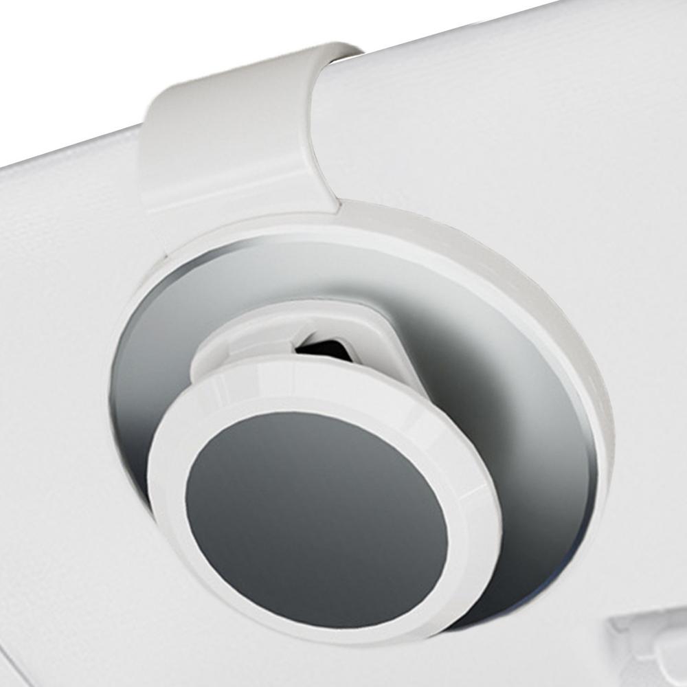 Car Sunglass Holder Clip Round Shape Car Visor Sunglasses Holder Small Fashion Ticket Card Clip Auto Sunglasses Holder Aluminum