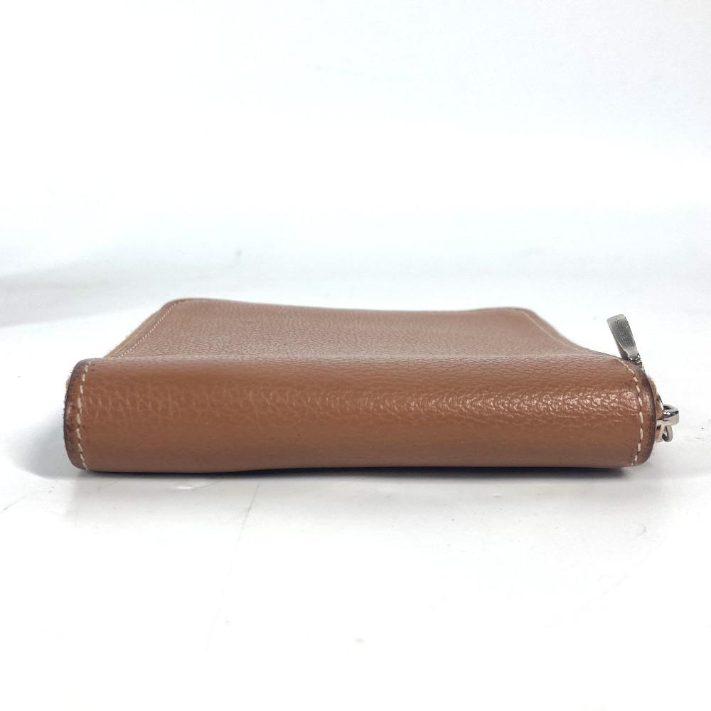 Hermes Zip Around Zip Ungo Horse Compact Wallet Billfold Folded Wallet