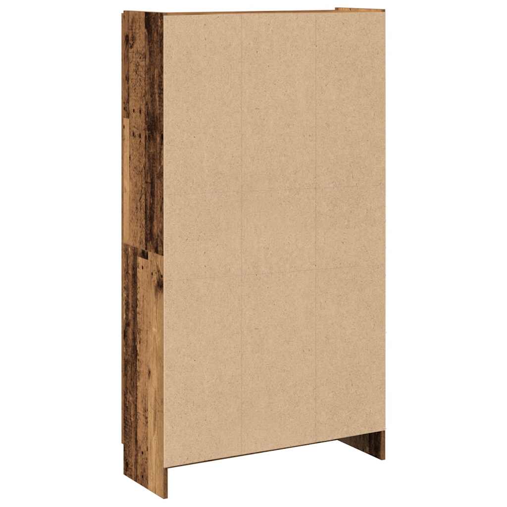Vidaxl Szafka, Stare Drewno, 82,5X30,5X150 Cm, Materiał Drewnopochodny