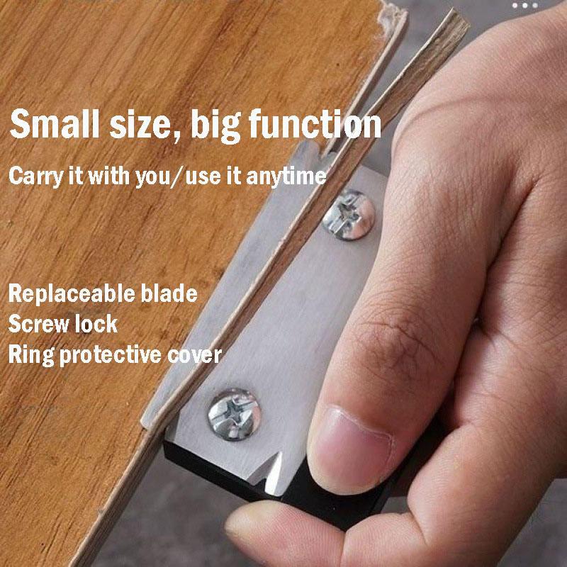 Ahşap Pah Kırma Köşe Yuvarlama Kazıyıcı Tahtası Çapak Alma Aleti Budama Bıçağı Ahşap İşleme Kenar Köşe Planyası Özel Kenar Bantlama