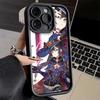 Telefoonhoesje voor iPhone 17 Air 16E 15 16 Pro Max Genshin Impact Ontwerp Cover 14 Plus 13 12 Mini Zachte Siliconen Schelp Fundas