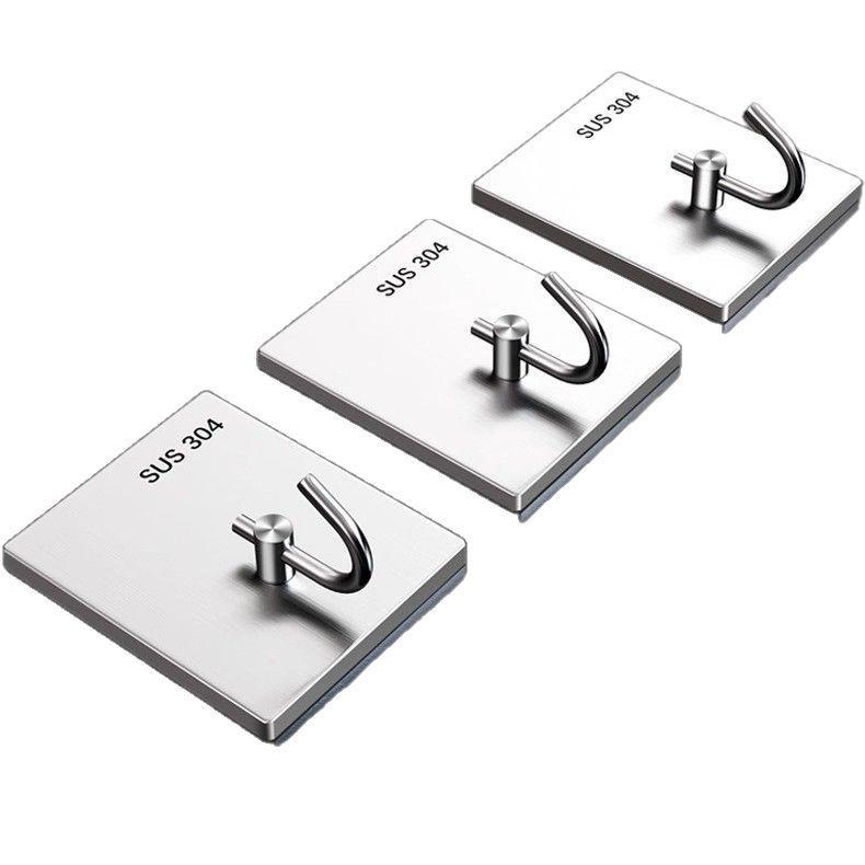 Newcomer Exclusive: Punch-Free Stainless Steel Adhesive Hook for Cutting Boards