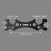 Faucet Wrench for Tight Space Under Sink Wrench Faucet Tool Multifunctional Sink Plumbers Wrench for Bathroom