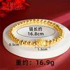 Stylish Graceful Simple Alluvial Gold Pi Xiu Bracelet Women's New Lucky Beads Bracelet Gold-Plated Bracelet Gifts for Girlfriend