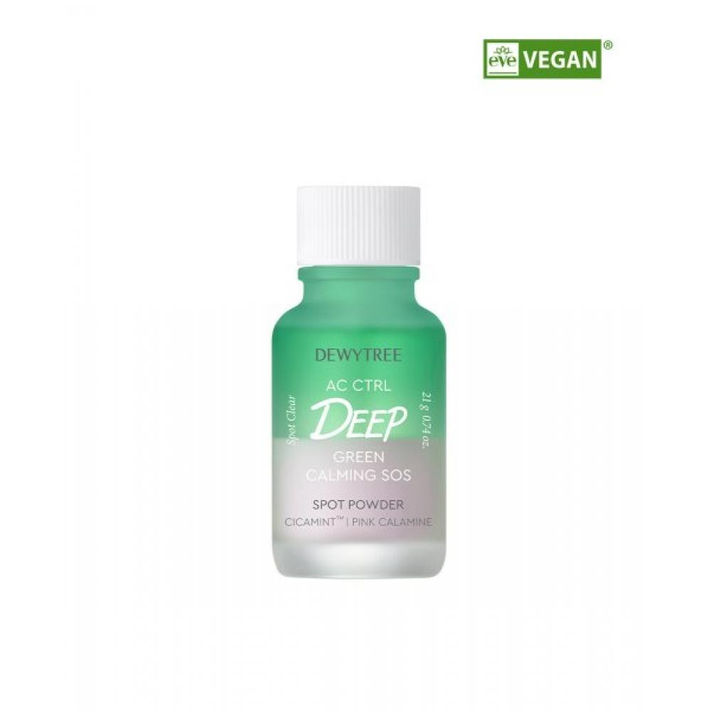 Dewytree Ac Control Deep Green Calming Sos Spot Powder 21g