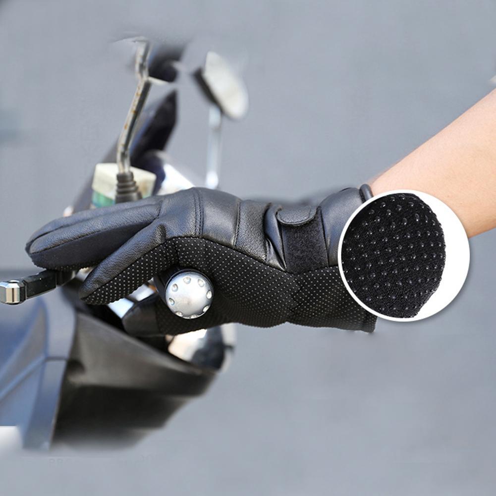 Motorcycle Electric Heated Gloves Waterproof Windproof Cycling Skiing Warm Heating Gloves USB Powered For Men Women