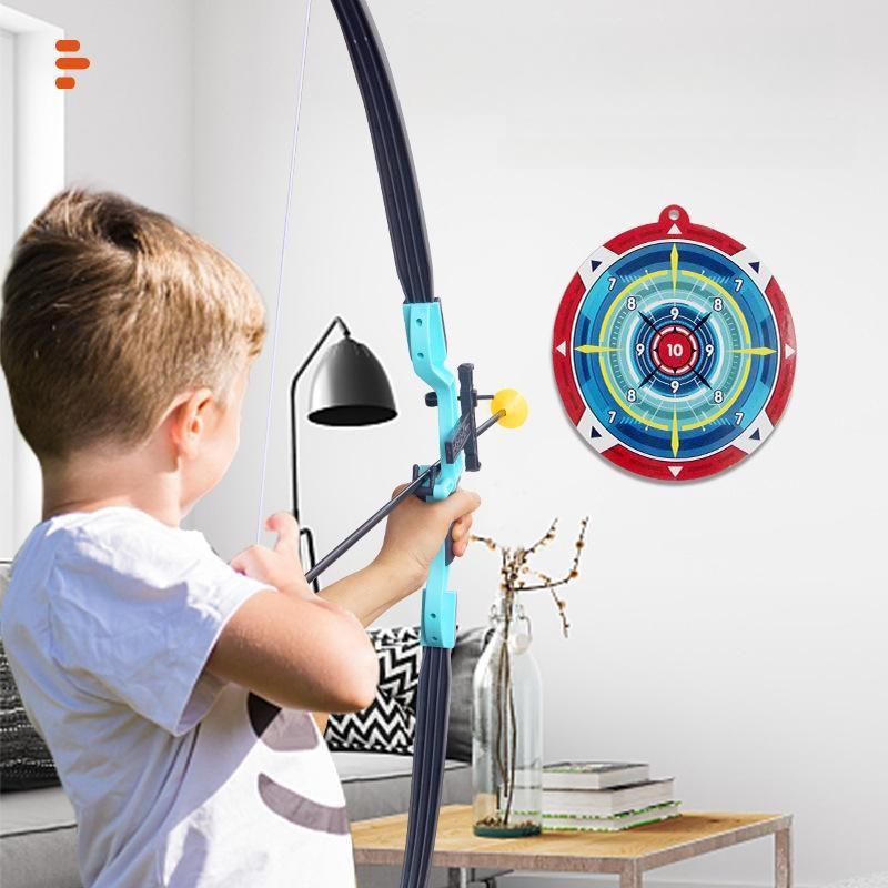 Kids Bow And Arrow Set Outdoor Archery Toys Set For Kids Ages 4-8 8-12 With Suction Cup Arrows For Kids Adult Stress Ease