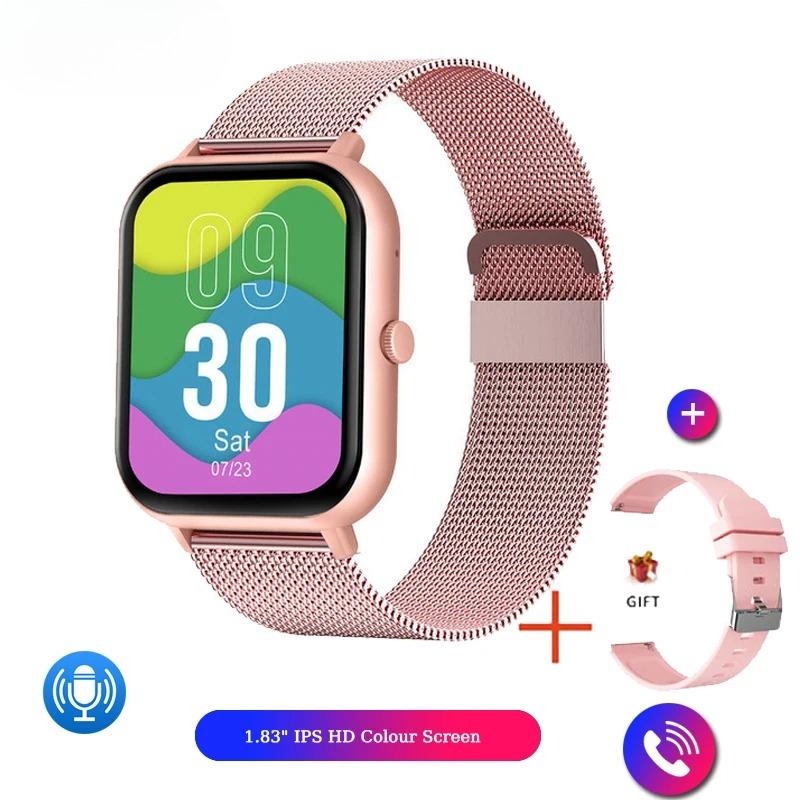 Outdoor Sports Smart Watch Men Heart Rate 100+ Sport Modes Full Screen Touch Bluetooth Call Smartwatch Android & iOS
