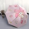 1pc My Melody Cute Wallpaper Umbrella with Plastic Handle,Suitable for All Seasons Home Travel Outdoor UmbrellaSanlio392
