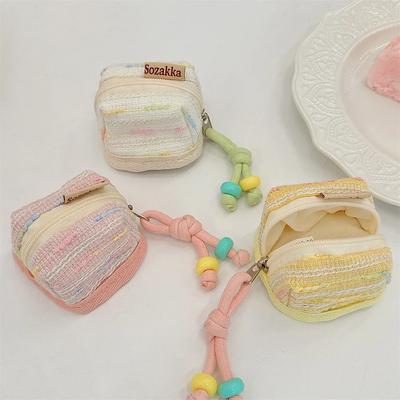 Cute Portable Earphone Case Small Thing Coin Purse Key Jewelry Mini Storage Bag Women Girls Pouch Kawaii Travel Bag Decorations