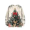 Christmas Sweatshirts For Women Knit Sweater Cute Shirt Fall Crewneck Pullover Tops
