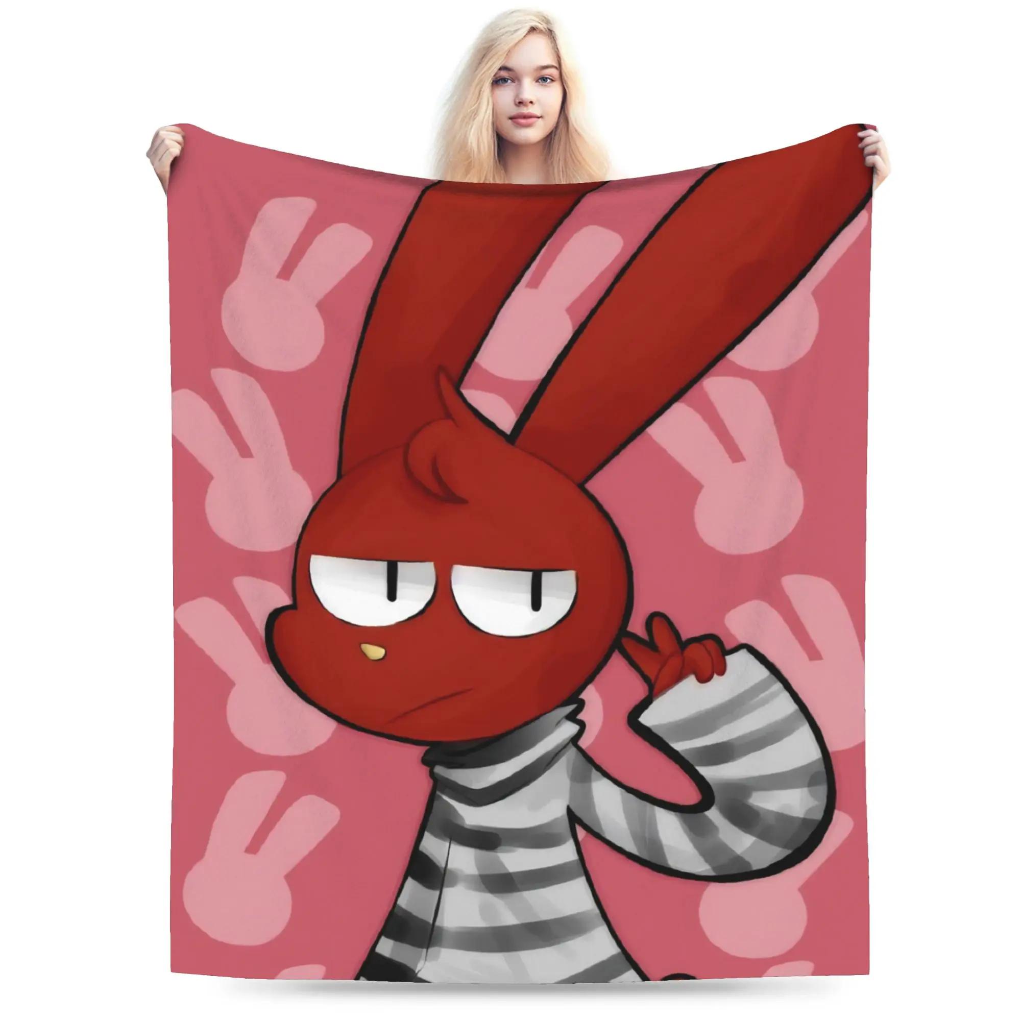 Minutos Flannel Blanket Winter Soft Durable Throw for Students Home Decor Street Trend Bedspread Sofa Bed Cover 100cmx150cm